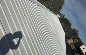 Remplacement de couverture amiantée par des bacs acier à Agen 47